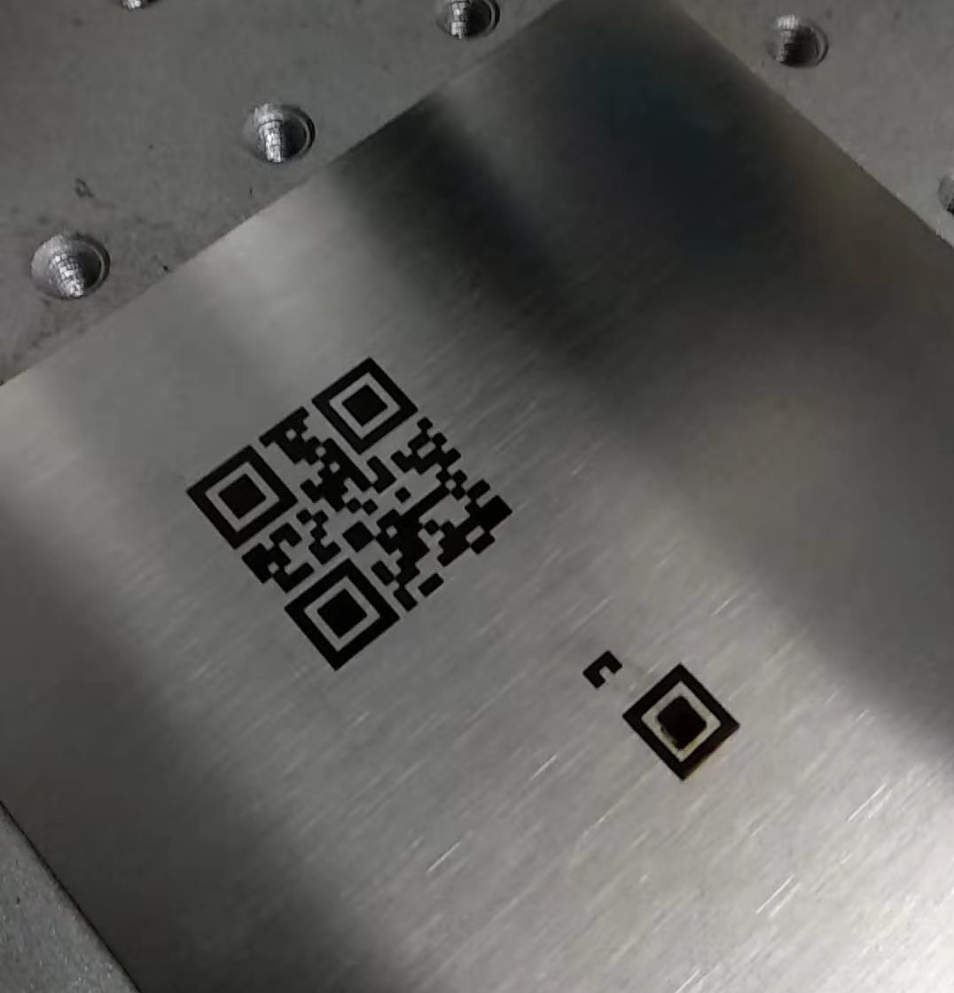 激光打標機打黑不打深的參數(shù)怎么調？